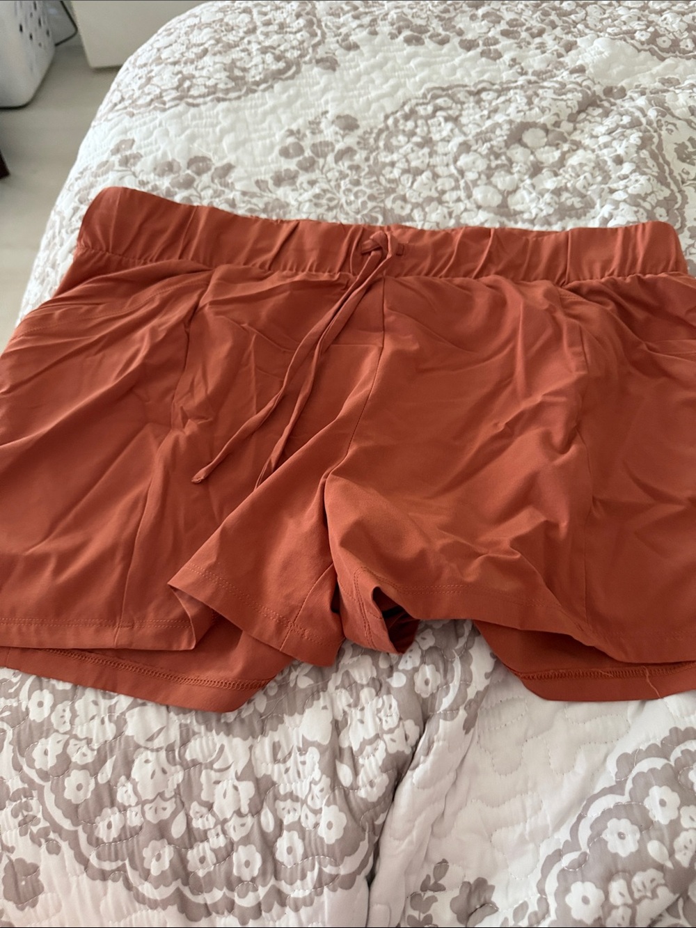 all in motion Women's Terra Cotta Athletic Drawstring Shorts